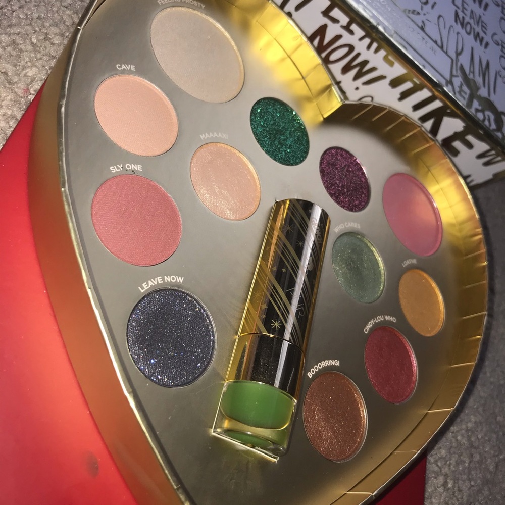 RARE HTF! Pur Grinch palette set LAST ONE